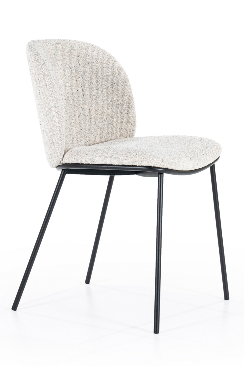 Fabric Upholstered Dining Chairs (2) | By-Boo Clypso | Dutchfurniture.com