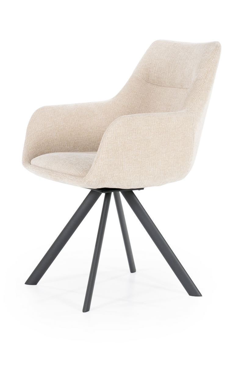 Upholstered Swivel Armchair (2) | By-Boo Bliss | Dutchfurniture.com