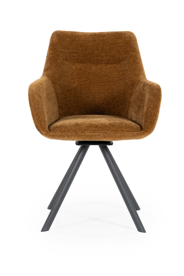 Upholstered Swivel Armchair (2) | By-Boo Bliss | Dutchfurniture.com