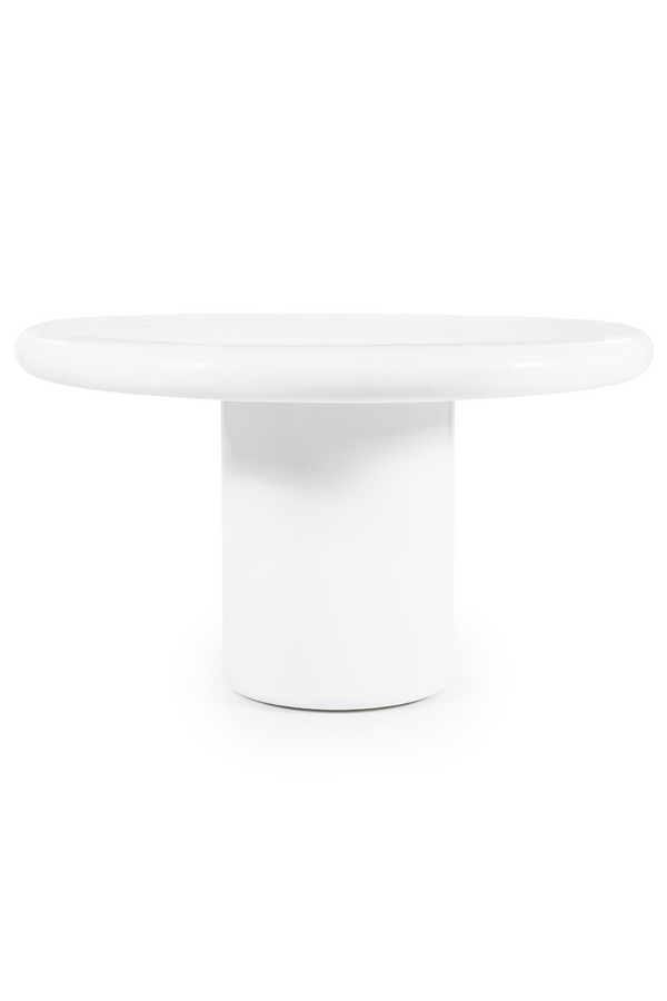 White Pedestal Coffee Table | By-Boo Frost | Oroatrade.com