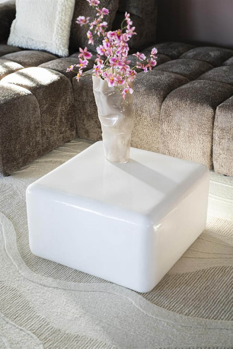 White Square Coffee Table | By-Boo Iro | Dutchfurniture.com