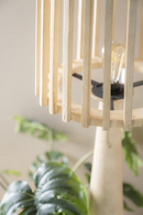Mango Wood Floor Lamp | By-Boo Guard | Dutchfurniture.com
