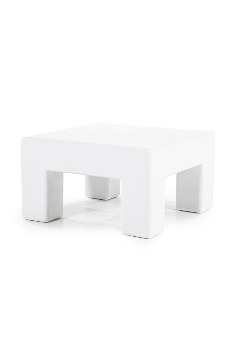 White Square Coffee Table | By-Boo Dew | Oroatrade.com