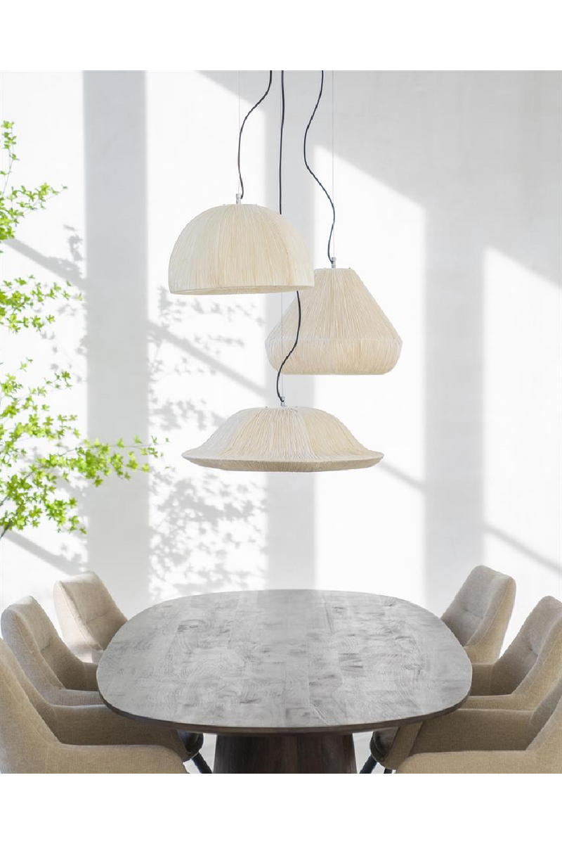 Handmade Paper Pendant Lamp | By-Boo Lokta | Dutchfurniture.com