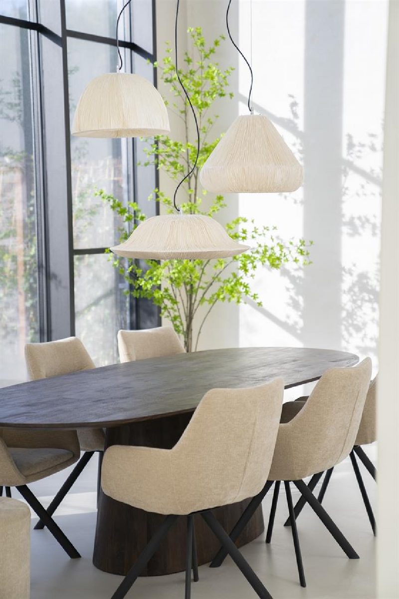 Handmade Paper Pendant Lamp | By-Boo Lokta | Dutchfurniture.com