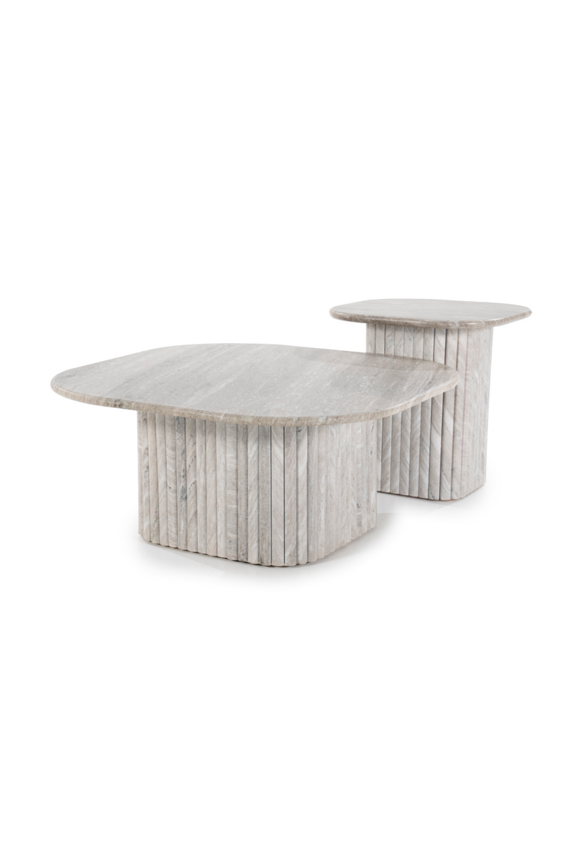 Gray Marble Coffee Table | By-Boo Dorique