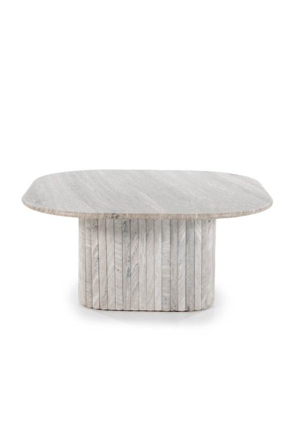 Gray Marble Coffee Table | By-Boo Dorique | Oroatrade.com