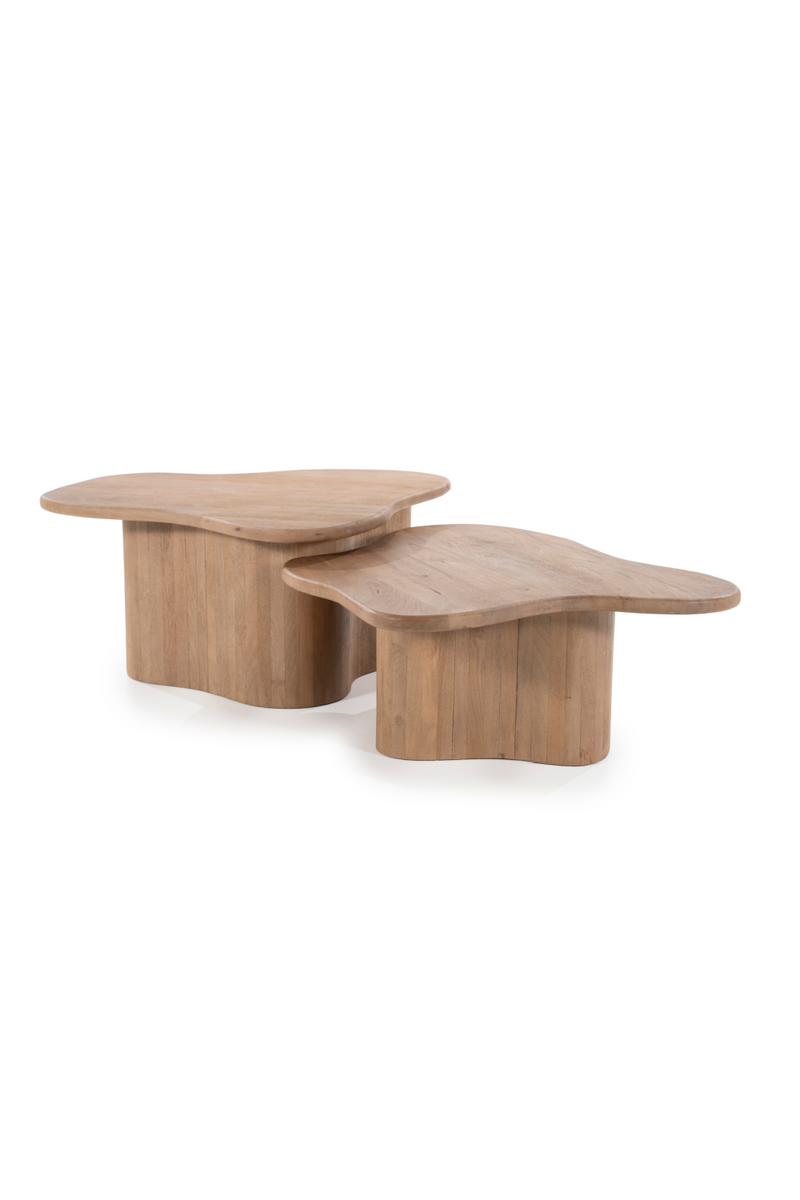 Mango Wood Organic Coffee Table | By-Boo Natural | Oroatrade.com