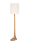 Mango Wood Base Floor Lamp | By-Boo Rine | Oroatrade.com