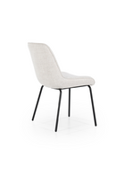 Minimalist Upholstered Dining Chairs (2) | By-Boo Base | Dutchfurniture.com