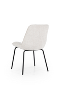 Minimalist Upholstered Dining Chairs (2) | By-Boo Base | Dutchfurniture.com