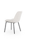 Minimalist Upholstered Dining Chairs (2) | By-Boo Base | Dutchfurniture.com