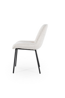 Minimalist Upholstered Dining Chairs (2) | By-Boo Base | Dutchfurniture.com