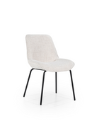 Minimalist Upholstered Dining Chairs (2) | By-Boo Base | Dutchfurniture.com