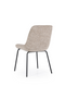 Minimalist Upholstered Dining Chairs (2) | By-Boo Base | Dutchfurniture.com