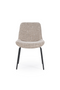 Minimalist Upholstered Dining Chairs (2) | By-Boo Base | Dutchfurniture.com