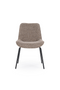 Minimalist Upholstered Dining Chairs (2) | By-Boo Base | Dutchfurniture.com