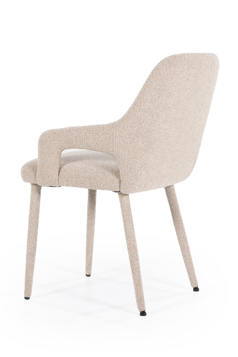 Fabric Covered Dining Armchairs (2) | By-Boo Fika | Dutchfurniture.com