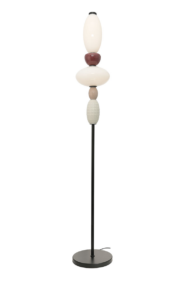 Stacked Ceramics Floor Lamp | By-Boo Garca | Dutchfurniture.com