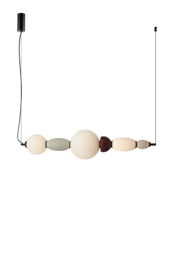 Ceramic Beads Pendant Lamp | By-Boo Garca | Dutchfurniture.com