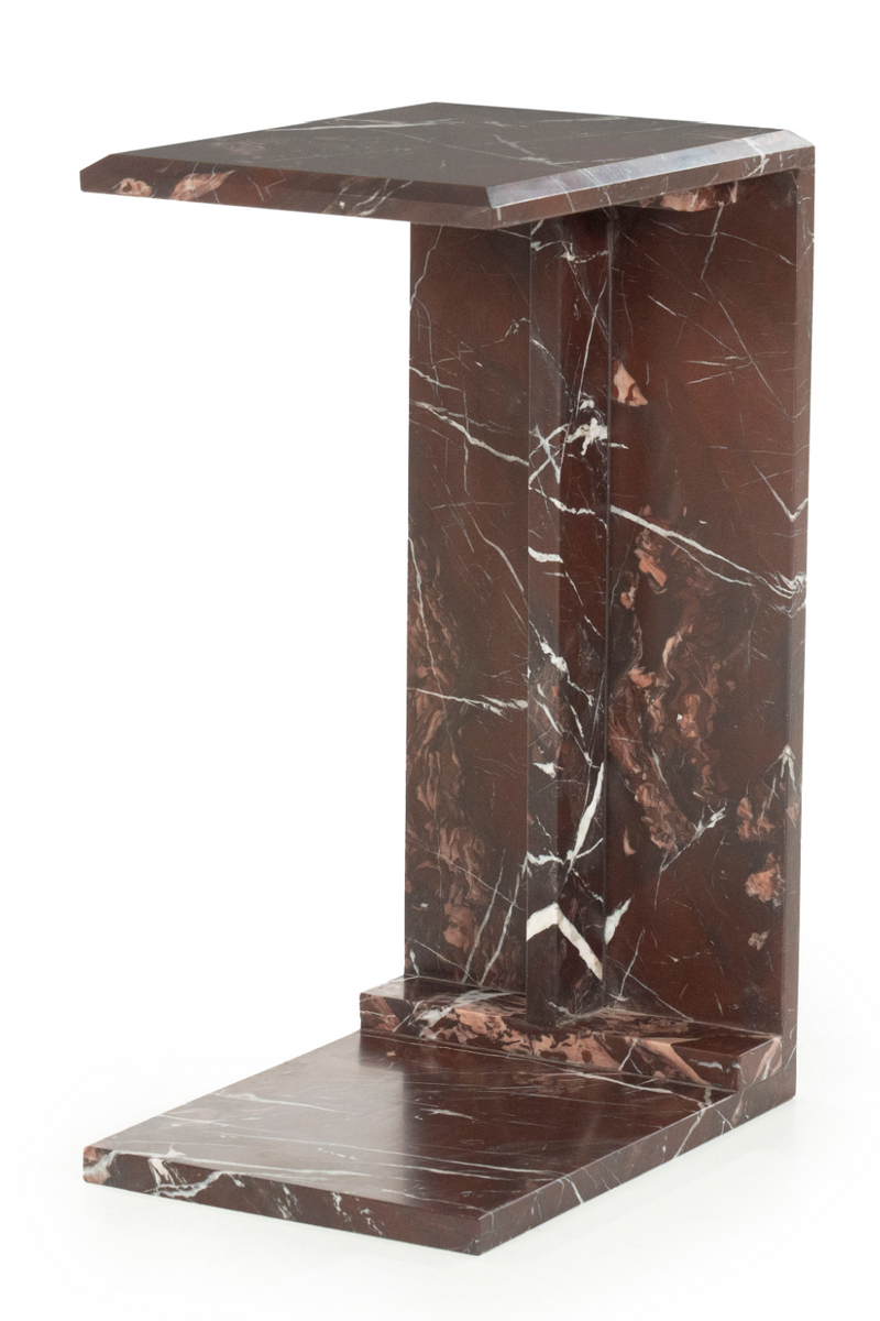 Polished Marble Side Table | By-Boo Mirage | Dutchfurniture.com