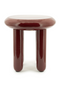 Glossy Iron Round Side Table | By-Boo Balloon | Dutchfurniture.com