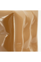 Glossy Crumpled Cube Stool | By-Boo Captives | Dutchfurniture.com