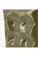 Glossy Crumpled Cube Stool | By-Boo Captives | Dutchfurniture.com
