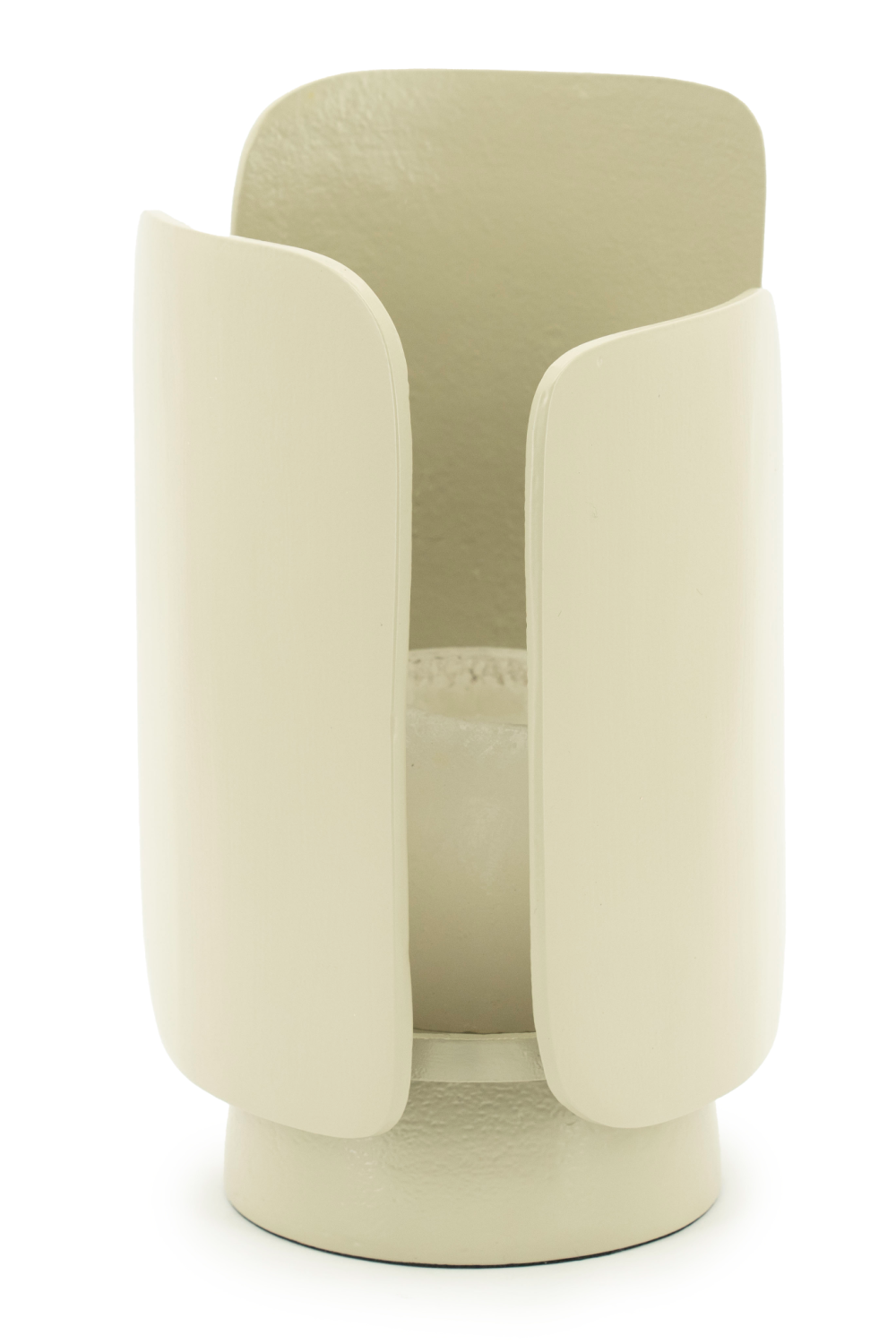 Cream Aluminum Candle Holder | By-Boo Planes | Dutchfurniture.com