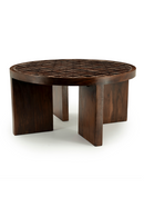 Brown Ceramic Coffee Table | By-Boo TiledUp | Dutchfurniture.com