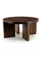 Brown Ceramic Coffee Table | By-Boo TiledUp | Dutchfurniture.com