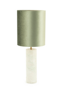 Marble Cylindrical Table Lamp | By-Boo Rosso | Dutchfurniture.com