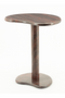 Marble Pedestal Side Table | By-Boo Rosso | Dutchfurniture.com