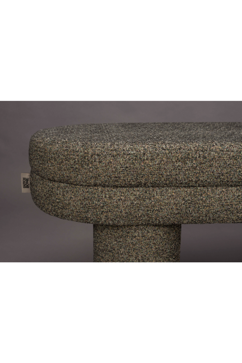 Bouclé Upholstered Bench | Dutchbone Fern | Dutchfurniture.com
