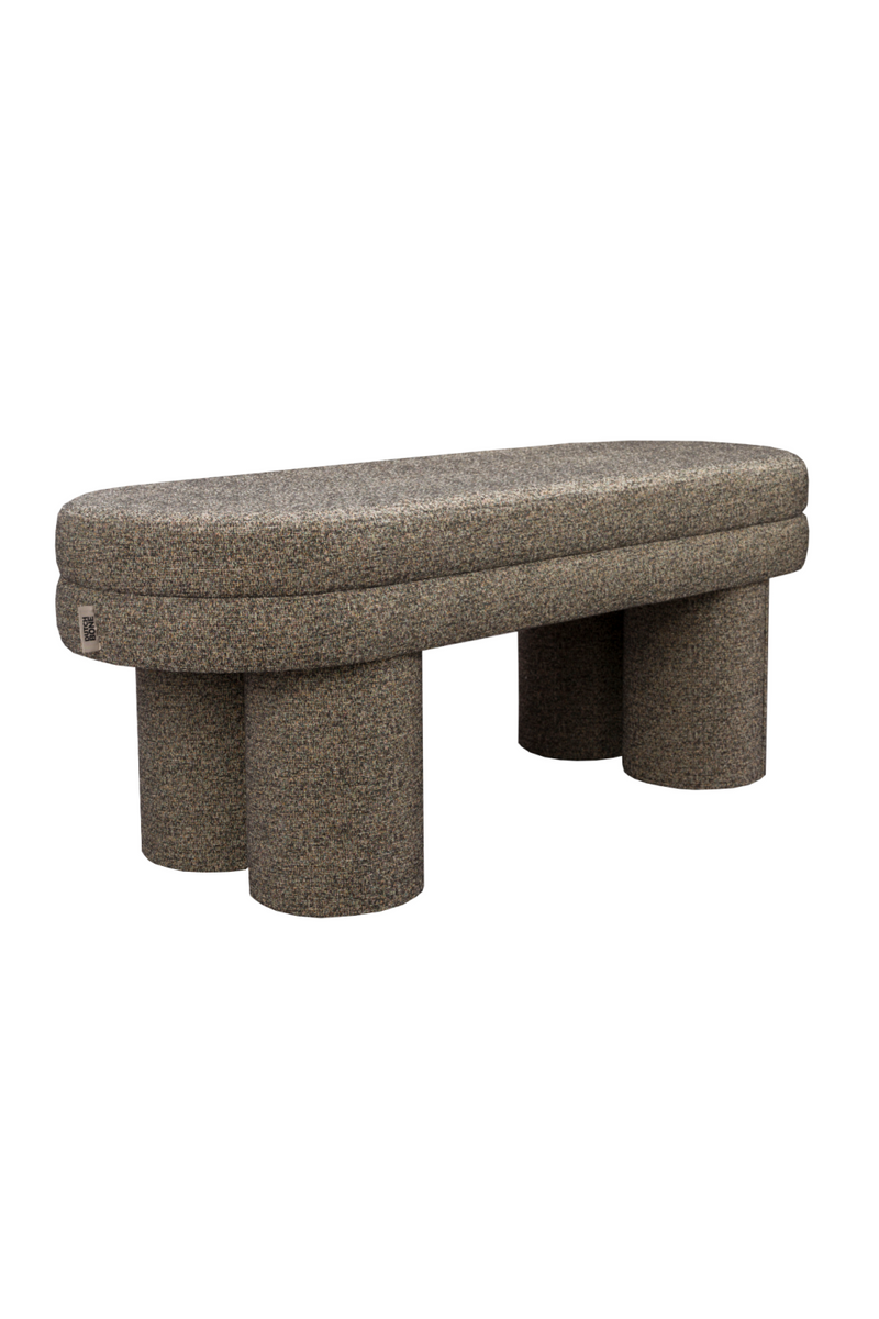 Bouclé Upholstered Bench | Dutchbone Fern | Dutchfurniture.com
