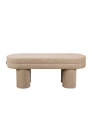 Bouclé Upholstered Bench | Dutchbone Fern | Dutchfurniture.com
