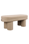 Bouclé Upholstered Bench | Dutchbone Fern | Dutchfurniture.com
