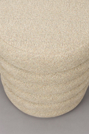 Bouclé Upholstered Stool | Dutchbone Fern | Dutchfurniture.com