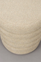 Bouclé Upholstered Stool | Dutchbone Fern | Dutchfurniture.com