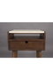 1-Drawer Travertine Side Table/Bedstand | Dutchbone Arda | Dutchfurniture.com