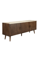 Travertine Top 3-Door Sideboard | Dutchbone Arda | Dutchfurniture.com