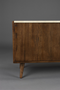 Travertine Top 3-Door Sideboard | Dutchbone Arda | Dutchfurniture.com