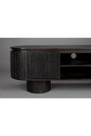 Black Oval 2-Door Sideboard | Dutchbone Kenji | Oroatrade.com