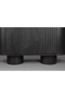 Black Wooden Oval Cabinet | Dutchbone Kenji | Dutchfurniture.com