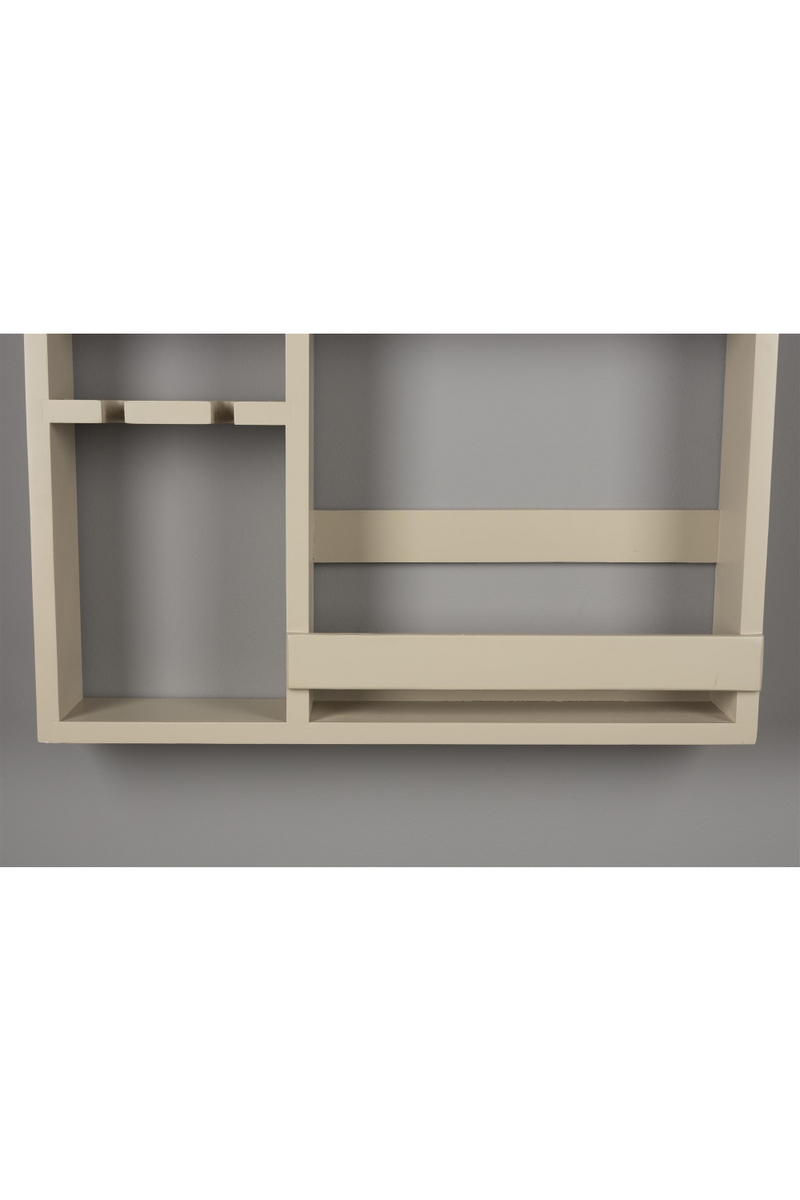 Wooden Wine Shelf | Dutchbone Myron | Dutchfurniture.com