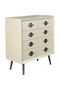 Cream Wooden Drawer Cabinet | Dutchbone Edson | Oroatrade.com