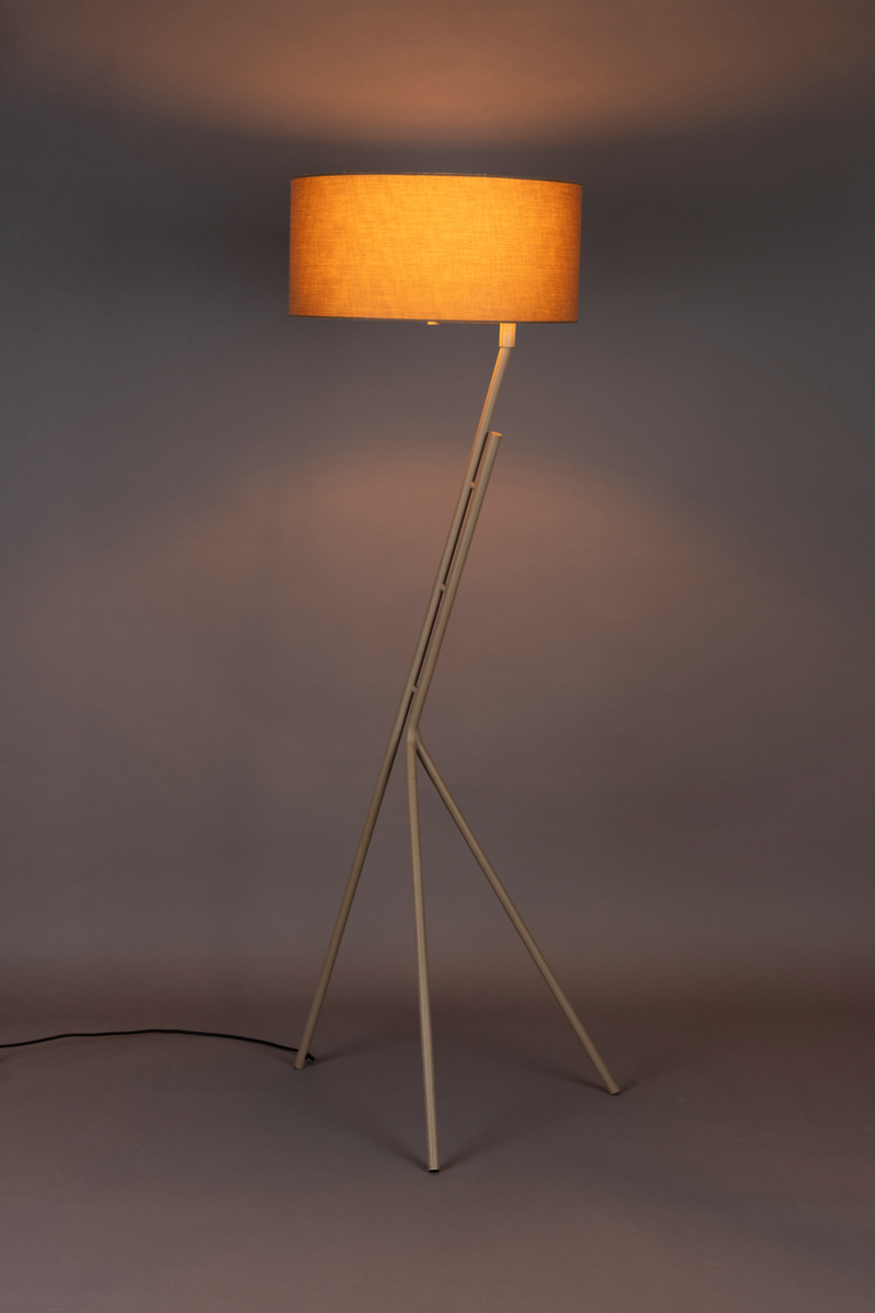 Beige Tripod Floor Lamp | Dutchbone Murphy | Dutchfurniture.com