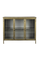 Antique Brass 3-Door Sideboard | Dutchbone Gertlush | Dutchfurniture.com