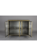 Antique Brass 3-Door Sideboard | Dutchbone Gertlush | Dutchfurniture.com