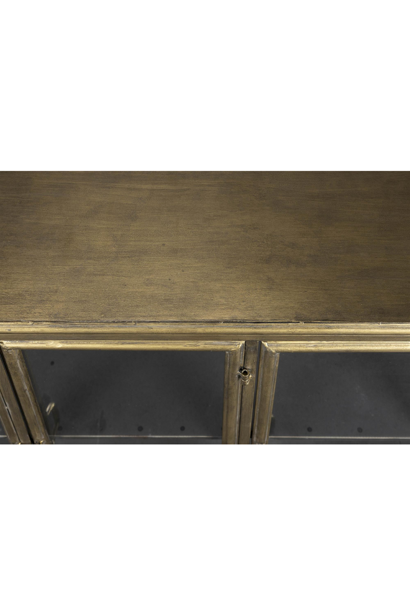 Antique Brass 3-Door Sideboard | Dutchbone Gertlush | Dutchfurniture.com